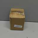 Ceramic Toothbrush Holder for Bathroom, Ceramic Toothbrush Cup, Toothpaste Organizer for Bathroom Countertop, Bathroom Storage Organizer (Black) 2.83"L x 2.83"W x 4.06"H