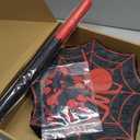 Deekin Spider Piata for Birthday Party Decoration Small Piata for Party Favors Birthday Gifts with Blindfold Confetti and Stick for Celebration(Spider Web)