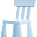 Soerreo Children's Chair Kindergarten Baby Learning Chair Plastic Game Chair Removable