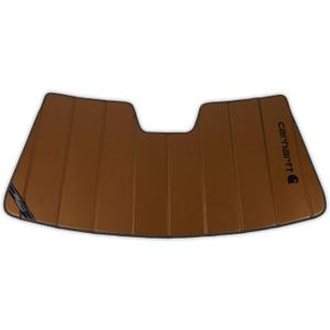 Covercraft Carhartt UVS100 Custom Sunscreen | Fits 2019-2025 Toyota RAV4, 2021-2024 RAV4 Prime | Carhartt Brown