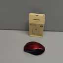 TECKNET Bluetooth Mouse, 4800 DPI Wireless Mouse, 2-Year Battery 6 Adjustable DPI, 6 Buttons Compatible with Laptop/Windows/Computer - Red