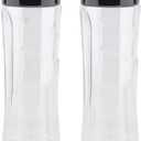 Replacement Parts 2 pack 20oz Sport Bottle,Compatible with Oster MyBlend Blenders