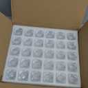 Vivimee 30 Pack Heavy Base Shot Glasses Bulk, 2.2 oz Square Shot Glass Set, Clear Espresso Shot Glass, Small Whiskey Shot Glasses for Vodka, Whiskey, Tequila, Espressos, Spirits & Liquors