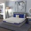 Vibe Supreme Cooling Hybrid Mattress, Innerspring and Gel Memory Foam Mattress, Fiberglass Free, 10-Inch Bed in a Box, California King