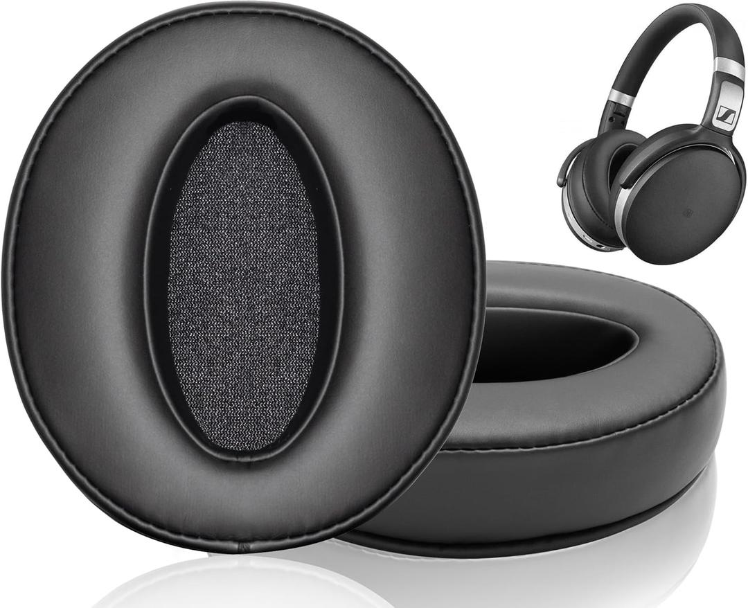 Link Dream Ear Pads Soft Protein Leather Memory Foam Replacement Earpads Ear Cushions for Sennheiser HD 4.50BT/ HD 4.50BTNC/ HD 4.50SE/ HD 4.40BT and More