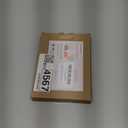 Upsimples 4x6 Picture Frame, Display Pictures 3.5x5 with Mat or 4 x 6 Without, Wall Hanging Photo Frames, Brown, 1 Pack