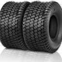 TUFFIOM 20x10.00-8 Lawn Mower Tires, Lawn Tractor Tires, 1190 lbs Capacity Garden Tires, 4PR/Ply Tubeless, Set of 2, Compatible With Most Lawn & Garden Utility Vehicles