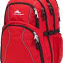 High Sierra Swerve Laptop Backpack, Crimson/Black, One Size (19 x 13 x 7.75-Inch)