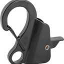 plplaaoo Boat Anchor Hook Sliding Knotless System Quick Release Tie Down Stainless Steel Clip 8000lb Load for 3/8in to 5/8in Rope for Boats Pontoons Kayaks and Yachts