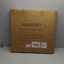 OIAHOMY Laundry Hamper with Lid, 140L Clothes Hamper with 3 Removable Liner Bags, Foldable Basket with Lid, Synthetic Wicker Laundry Basket for Bedroom, 27x 13 x 26 Inches, Brown