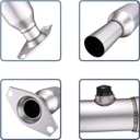 Catalytic Converter Compatible with 2009 2010 2011 2012 2013 Toyota Corolla, 2009-2011 Toyota Matrix, 2009-2010 Pontiac Vibe 1.8L l4 High Flow Catalytic Convertor (EPA Compliant)