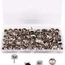 Decorative Furniture Nails Upholstery Tacks10-200 Pieces Upholstery Tacks - Furniture Nails Pins Pins Thumb Tacks, 16 x 20mm/Silver/100PCS (One Color)