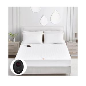 Bwarm Electric Heated Mattress Pad Full Size, 54" x 75", Bed Warmer, 9 Heat Settings, 112 Hours Auto Off, Deep Pocket, Fast Heating, Machine Washable, Soft and Cozy