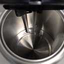 Amazon Basics Electric Stainless Steel Kettle for Tea and Coffee, BPA-Free, Fast Boiling, Auto Shut-Off, Boil-Dry Protection, 1.7 Liter, 1500W, Black and Silver (1.8 Quarts)