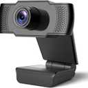 4K Webcam, Ultra 4K HD Web Cam for PC, Dual Noise-Canceling Mics, Auto Light Correction, Wide Angle Streaming Webcam,Plug and Play for Video Calling/Teams/Conferencing/Zoom