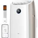 Amazon.com: Dreo Portable Air Conditioners, 12,000 BTU AC Unit for Bedroom with Drainage-free Cooling, 46dB Quiet, APP/Voice/Remote, 24h Timer with Fan & Dehumidifier, Smart Standing AC for Room Indoors, AC515S : Home & Kitchen