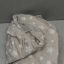 Moonsea Dog Bed Covers Replacement Washable 2 Pack, Waterproof Dog Bed Covers Dog Pillow Cover Quilted, Pet Bed Cover Lovely Grey Star Print, Puppy Bed Cover 22x35 Inches, for Dog/Cat, Cover Only