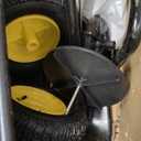 Salt Spreader, Walk-Behind Push Broadcast Spreader - Commercial All Season, 100 Lb Capacity, 13 In All-Terrain Pneumatic Tires, Grate/Cover/Enclosed Gearbox, for Seed/Fertilizer/Salt/Snow Melt