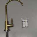 Havin Gold Drinking Water Faucet,Brushed Gold Reverse Osmosis Faucet,Water Filter Faucet for Kitchen Sink Use,Beverage Faucet,Lead-Free Stainless Steel(Brushed Gold)