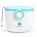 Termichy Baby Formula Dispenser, Portable Milk Powder Dispenser Container with Carry Handle and Scoop for Travel Outdoor Activities with Baby Infant, 8.8OZ, 0.55LB, 250g, 500ml (Baby Blue)