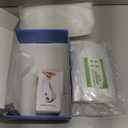 WanshengLe Handheld Vacuum Sealer with Auto Stop Suction and 30 Reusable Sous Vide Bags, Cordless Vacuum Sealer for Food, Fresh & Meal Prep