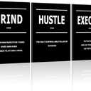 LMGOV Large Motivational Wall Art for Living Room, 16” x24” Framed Wall decor for Men， Inspirational Paintings Wall Picture for Office Bedroom, Black Wall Art for Gym, Bathroom, Sports, Dorm