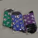 HooLing 7 Pair Novelty Football Soccer Socks for Kid Football Casual Sock Crew Sport Gift for 7-10 Boy (Soccer)