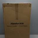 Hanke 24 Inch Luggage Expandable Softside Checked Suitcases with Spinner Wheels, Upright Rolling Luggage Suitcases Travel TSA Luggage Bag for Women Men(Coffee)