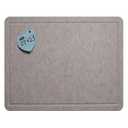 Cork Board Alternative, 29"x23" Felt Picture Board, Contains 1 Box of 20 Push Pins, Better Home Wall Decoration Than Paper Bulletin Board Roll - Beige