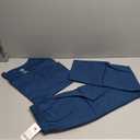 VIAOLI Scrubs Set Multiple pockets V-Neck Top and Drawstring Scrub Pant - Medical Uniform Women Scrub Set Clearance (Medium, Caribbean Blue)