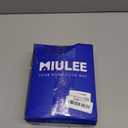 MIULEE White Sheer Curtains 102 Inches Long 4 Panels Set, Light Filtering Rod Pocket Drapes for Living Room and Bedroom, Airy Soft Breathable Voile Window Treatments, 42W x 102 Inches