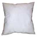 15x15 Inch Square White Cotton-Blend Throw Pillow Insert Form