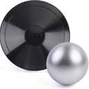 Cast Iron Shot Put 6 Lbs/ 8 Lbs/ 12 Lbs & Rubber Discus Track & Field Starter Kit for School Athletics Training & Competition