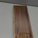 Bathroom Vanity Tray, Bathroom Tray for Counter, Acacia Wood Toilet Tank Tray for Organizing and Home Decor (11.8 x 4.5 x 1.6 inch)