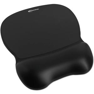 Innovera Gel Mouse Pad with Wrist Rest, Nonskid Base, 9 X 7.5 - Inches Black (51450)