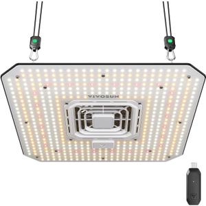 VIVOSUN AeroLight A150SE 150W LED Grow Light with Fan & Smart Control