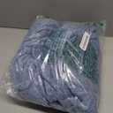 Tigeen 2 Pcs Women's Wrap Towel Spa Soft Robe Adjustable Closure Elastic Top Closure Bathrobe Lightweight Wraps for Shower (Large-X-Large, Blue)