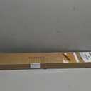 Taplzmg 1" Cordless Mini Blinds 43" W x 72" H, White Vinyl Blinds, Horizontal Light Filtering Blinds, Window Blinds for Indoor Windows, Office, Kitchen, Bathroom and Living Room.