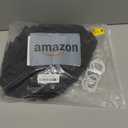 WestWeir Black Ruffle Shower Curtain - Gothic & Elegant Bathroom Decor, Ruffled Design, Boho & Vintage Chic, Easy Care, Lightweight, Fits Farmhouse & Modern Styles, 72" Fabric Cloth Bathroom Curtains