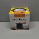 Crockpot 2-Quart Classic Slow Cooker Small Slow Cooker Black