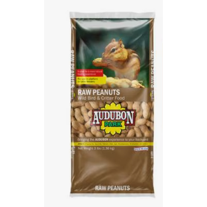 Audubon Park Raw Peanuts Seed Wild Bird Food, 3-lb bag BB 12/20/26