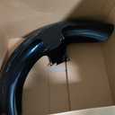 21 inch Front Fender Vivid Black Motorcycle Wrap Mudguard for Bagger Models Fit for Harley Touring Road King Electra Glide Street Glide 120/R21