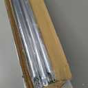 1-3/8" Chain Link Fence Height Extender (9-Pack), 25" Galvanized Fence Extension Height Kit for Dogs, Includes Steel Ties