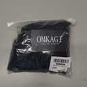 OMKAGI Women Long Sleeve Tops Boat Neck Off Shoulder Shirts Fitted Going Out Y2K Crop Top (Black, XS)