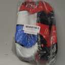 KUYOTQ Kids Toddler Youth Adult Size 3/4/5/6/7 Basketball 22/25.5/27.5/28.5/29.5" Thickened Rubber or Faux Leather Indoor Outdoor Basketball for Boys Girls Womens Mens Basket Ball Gifts (2PCS Red,White,Blue+Black,Red)