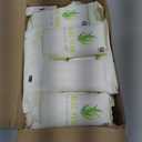 Timgle 50 Pcs Moist Towelettes Individually Wrapped Scented Disposable Face Towels Essential Oil Infused Moist Terry Cotton Towel for Use Hot or Cold Travel Body Spa (Aloe Vera, Coconut)