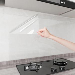 Clear Contact Paper, 17.7 * 59 Inches Peel and Stick Waterproof Self Adhesive Vinyl  Oil Proof, Removable No Residue for Kitchen Cabinets, Countertops, Shelves & Book Covers
