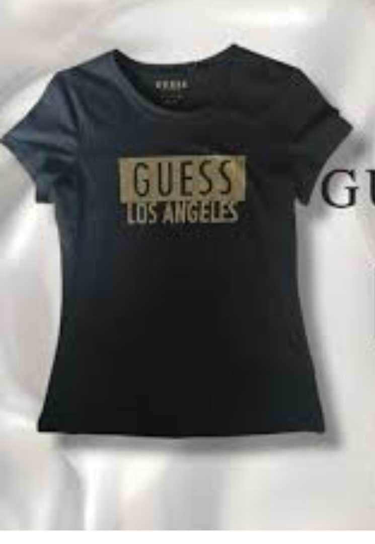 Guess T-shirt M Black