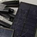 Solar Spot Lights Outdoor, Solar Lights Outdoor Waterproof IP65, 3 Brightness Modes Dusk to Dawn Landscape Spotlights for Yard Garden Pathway Tree Decoration, Warm White, Pack of 3