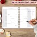 6 x 2026-2027 Monthly Planner, Jan 2026-June 2027, A4 (8.5" x 11"), 2 Year Monthly Planner, 24 month Calendar, Simple Calendar Planner Notebook Cardboard Cover, Suitable for Schools & Offices, Pink